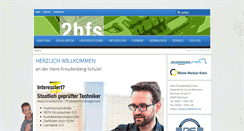 Desktop Screenshot of hfswe.de